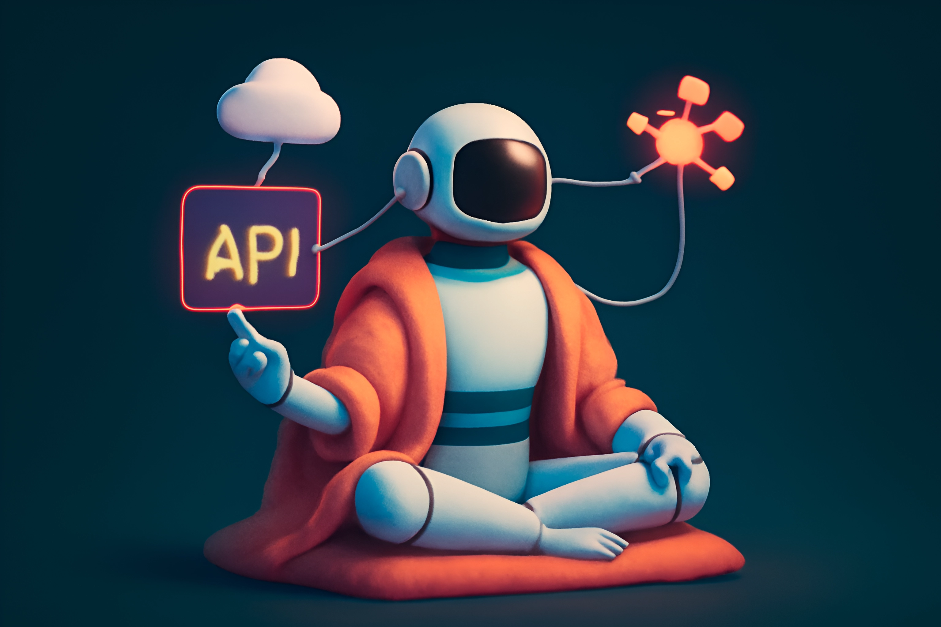 API integration concept illustration